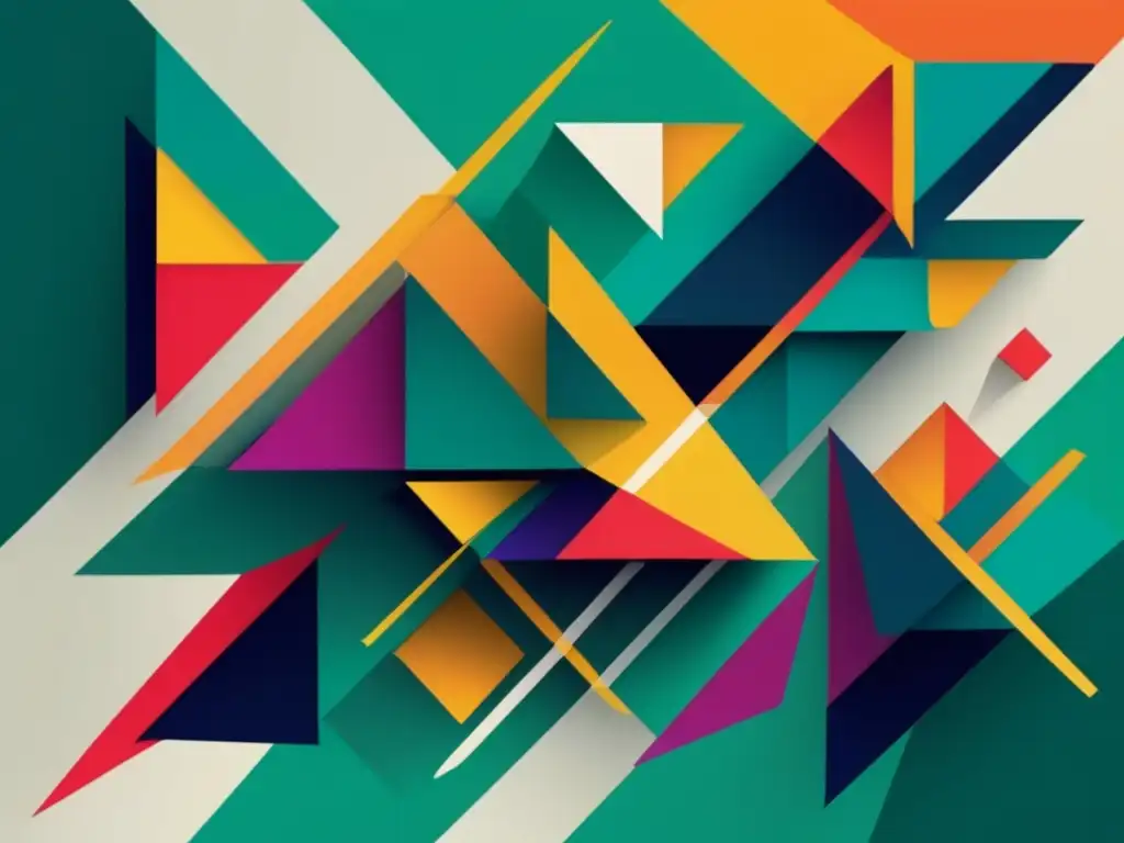 Arte abstracto que representa la importancia de habilidades blandas y competencias interpersonales en líderes