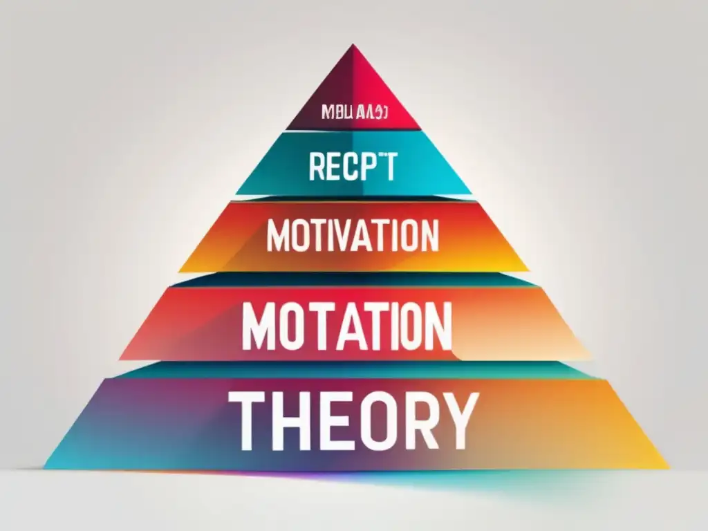 Imagen de teorías de motivación modernas: pirámide de Maslow, Herzberg y McGregor