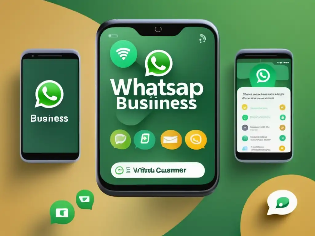 Imagen de smartphone mostrando ventajas de WhatsApp Business para comunicación efectiva con clientes