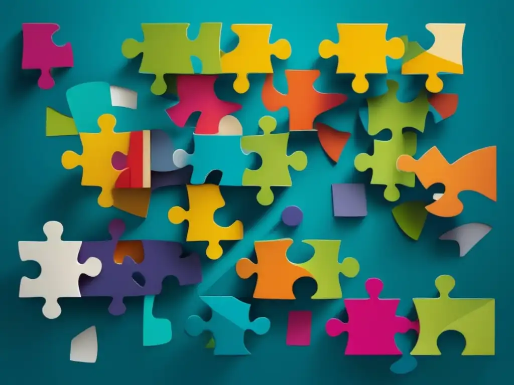 Puzzle interconectado: vida cotidiana Estrategias para superar obstáculos usando análisis de problemas