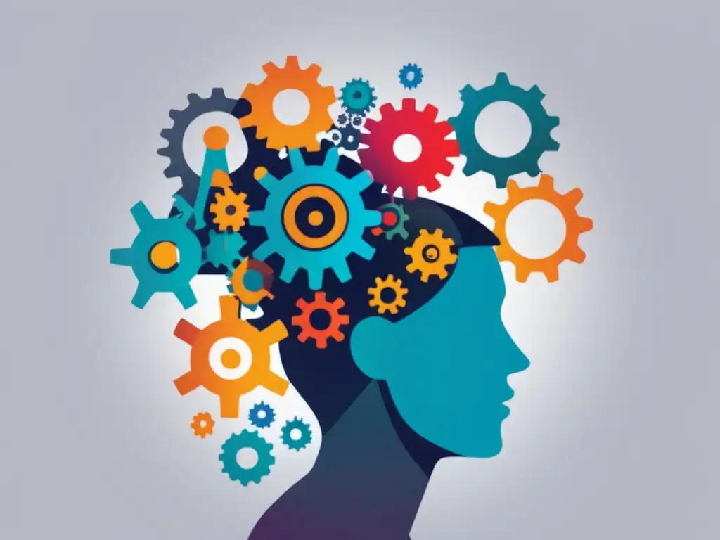 Pensamiento crítico en el trabajo Silueta persona crítica: optimiza procesos laborales